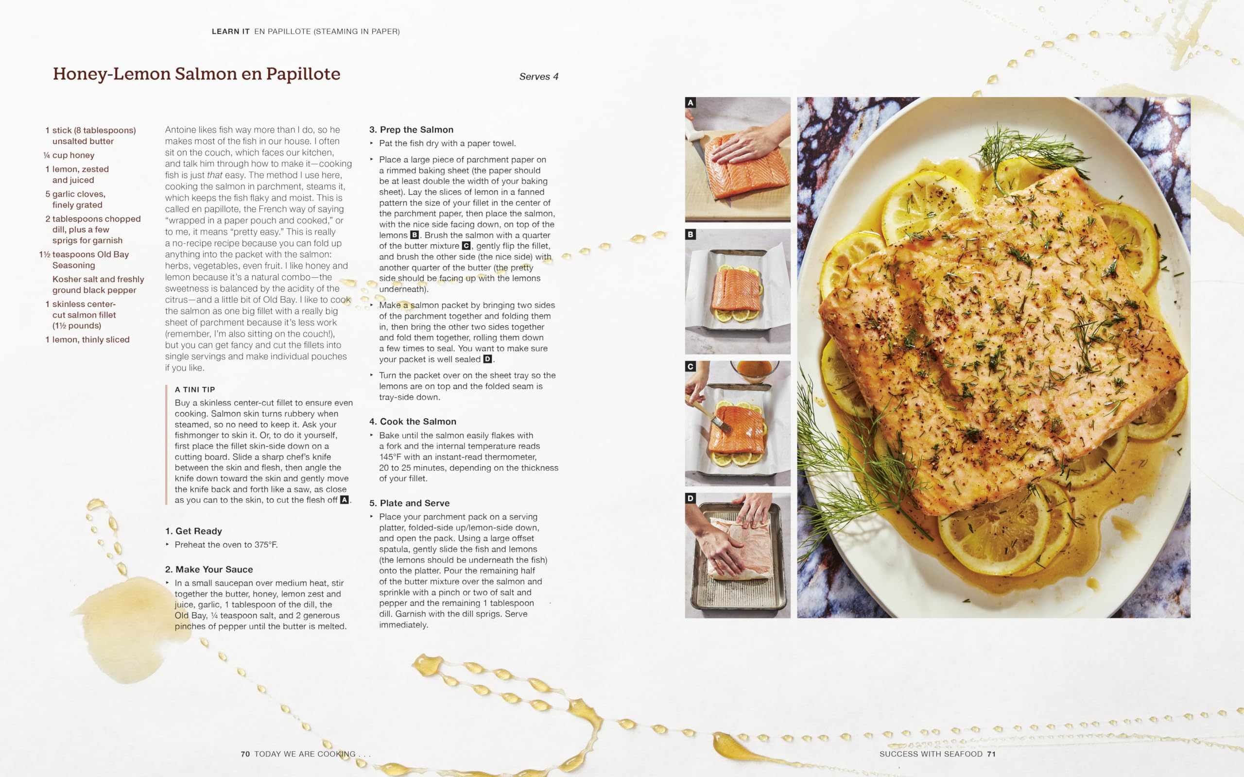 Today We Are Cooking . . .: Recipes That Teach You to Think Like a Chef