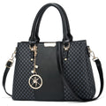 Purse and Handbags for Women, 3 Zip Compartments Tote Bag Designer Shoulder Purse Top Handle Satchel Bags