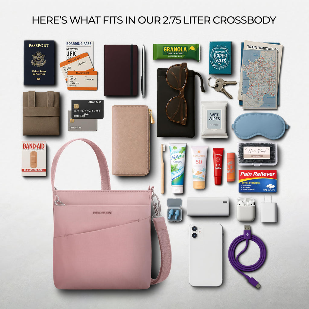 Travelon Anti-Theft Roam Small Crossbody