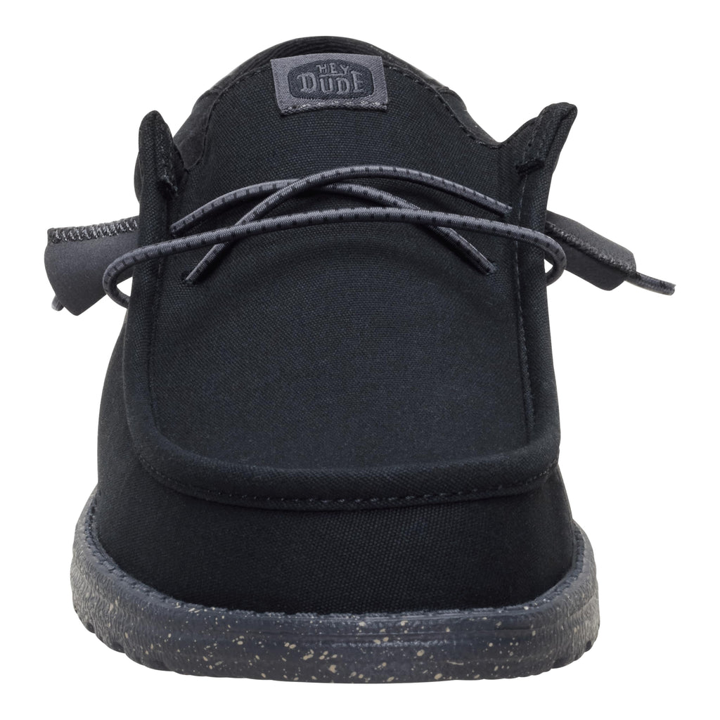 HEYDUDE Wally Hex Black/Black Size 14, Men’s Shoes, Slip-on Loafers, Comfortable & Light-Weight