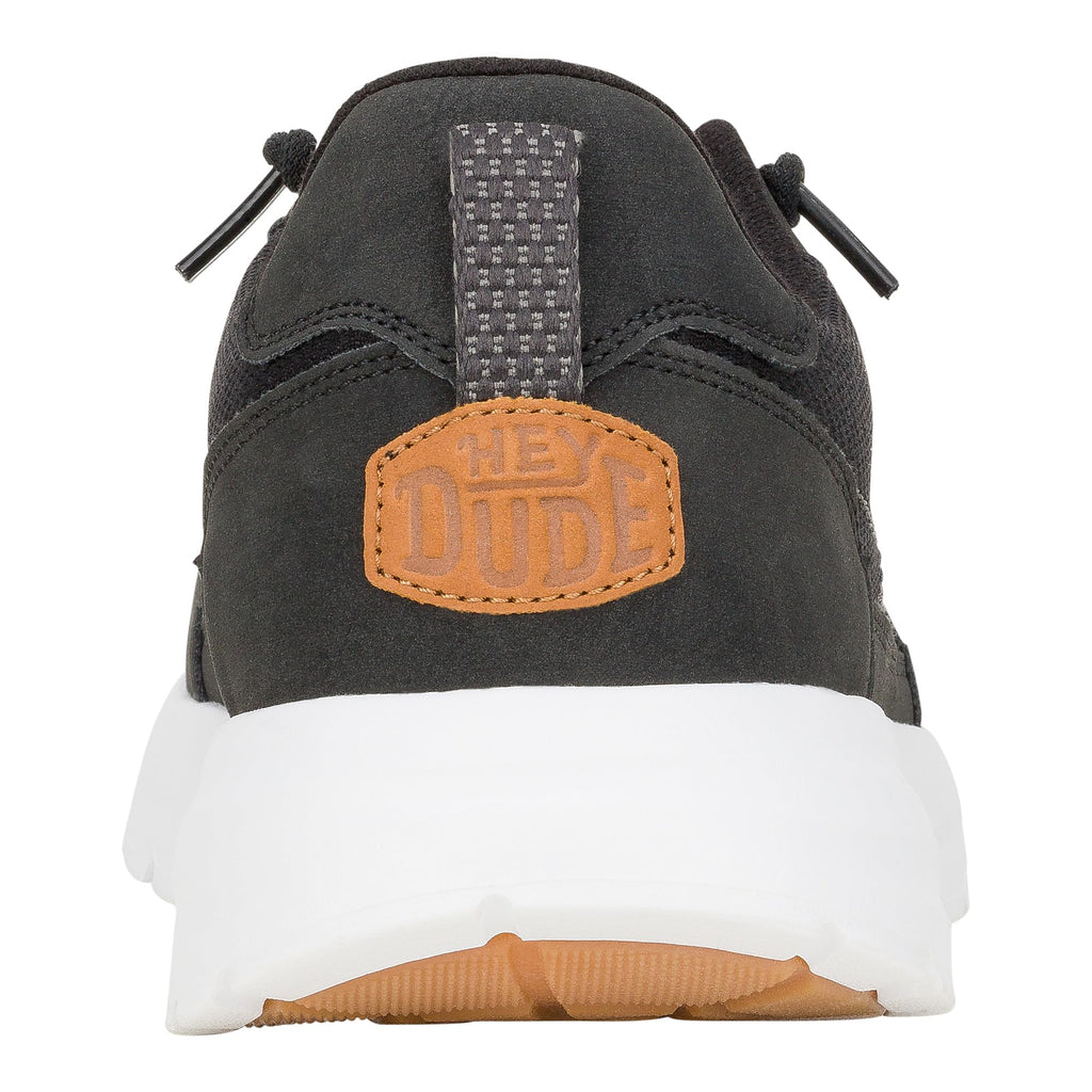 HEYDUDE Sirocco Alta M Essentials Black/White Size 11, Men's Shoes, Men's Casual Sneakers, Comfortable & Light-Weight