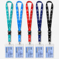 Avorast 5 Pack Cruise Lanyards for Ship Cards, Cruise Essentials 2026 for Carnival, Royal Caribbean, NCL, Lanyards for ID Badges with Detachable Buckle & Waterproof ID Badge Holders (Mix)