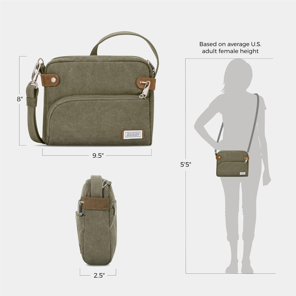 Travelon Anti-Theft Heritage Crossbody Bag