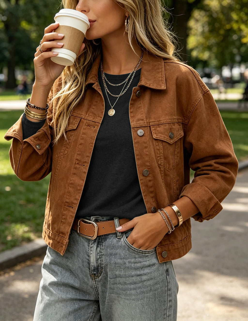 Zeagoo Womens Tops Long Sleeve Business Casual Outfit Crewneck Fall Outfit