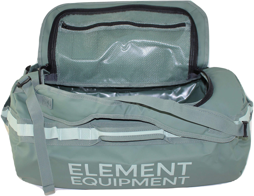 Element Equipment Trailhead Duffel Bag Shoulder Straps Waterproof Olive/Green Medium