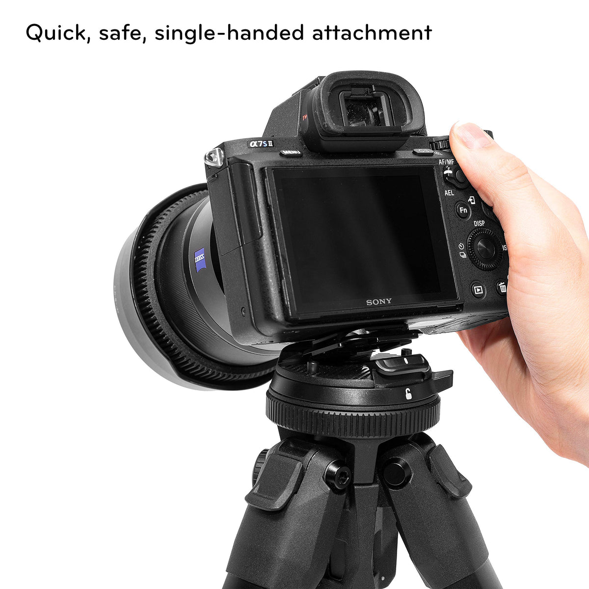 Peak Design Travel Tripod, Carbon Fiber, Compact Design, Quick Setup and Takedown, Pro-Level Stability, Ergonomic Ball Head, Compact and Portable Travel Tripod for Camera and Phone, 20 lb Capacity