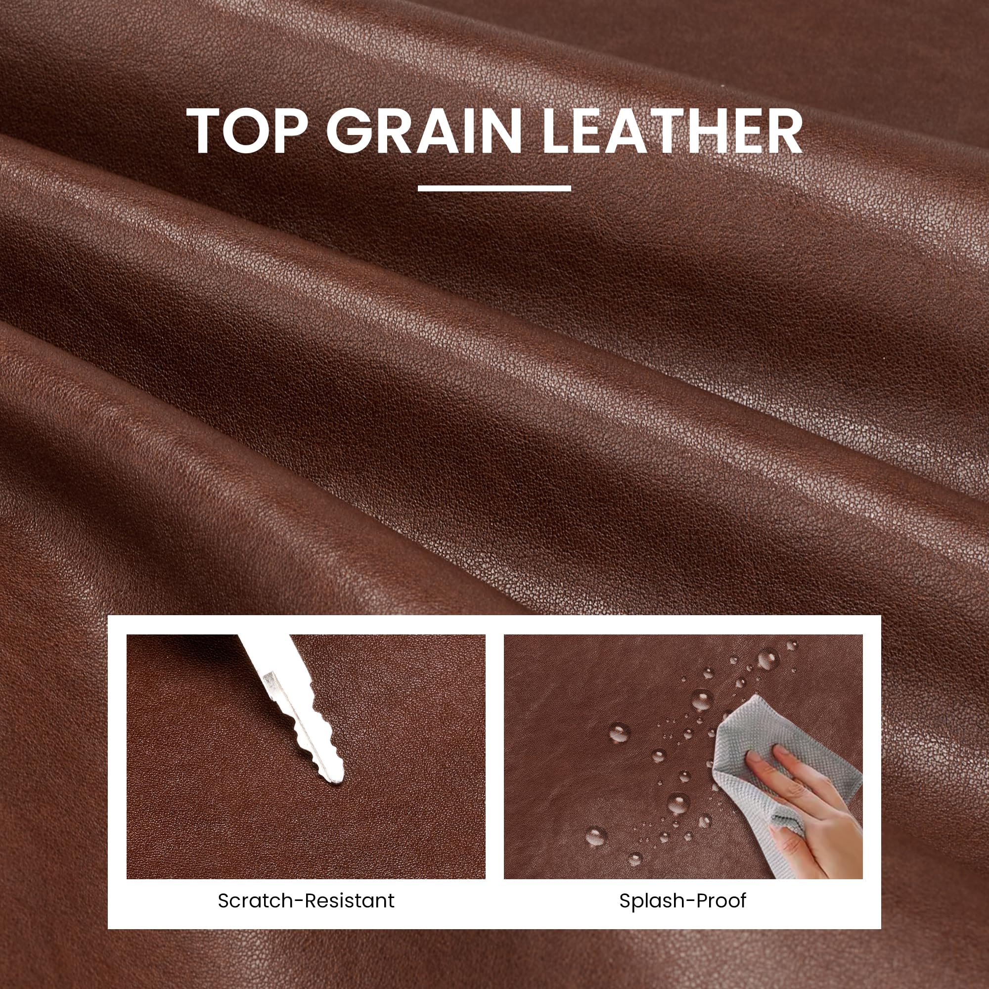 befen Genuine Leather Crossbody Bags for Women Brown Shoulder Bag Soft Leather Purse for Women Medium Size Shoulder Bag with 7 RFID Blocking Card Slot Hobo Crossbody Bags with Adjustable Strap