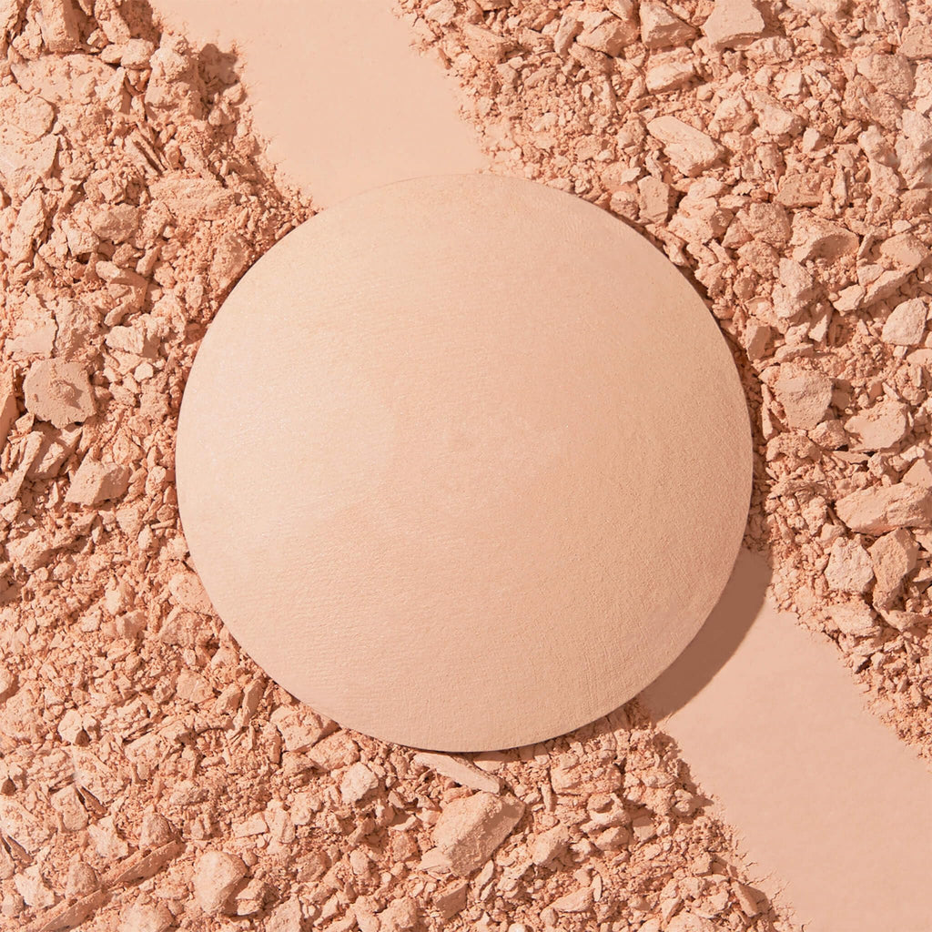 LAURA GELLER NEW YORK Baked Double Take Powder Foundation - Porcelain - Buildable Medium to Full Coverage - Matte Finish