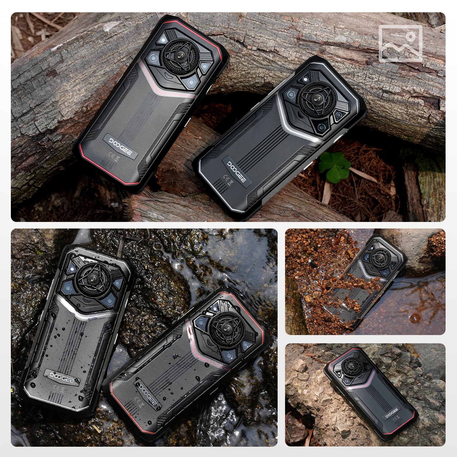 DOOGEE Blade 20 Pro Rugged Phone Unlocked,11800mAh,Octa Core,24GB+256GB, Android 15 Rugged Smartphone with 125dB Speakers,6.6" HD Display,50MP+Night Vision Camera,Face ID/Fingerprint/NFC/WIFI6/OTG