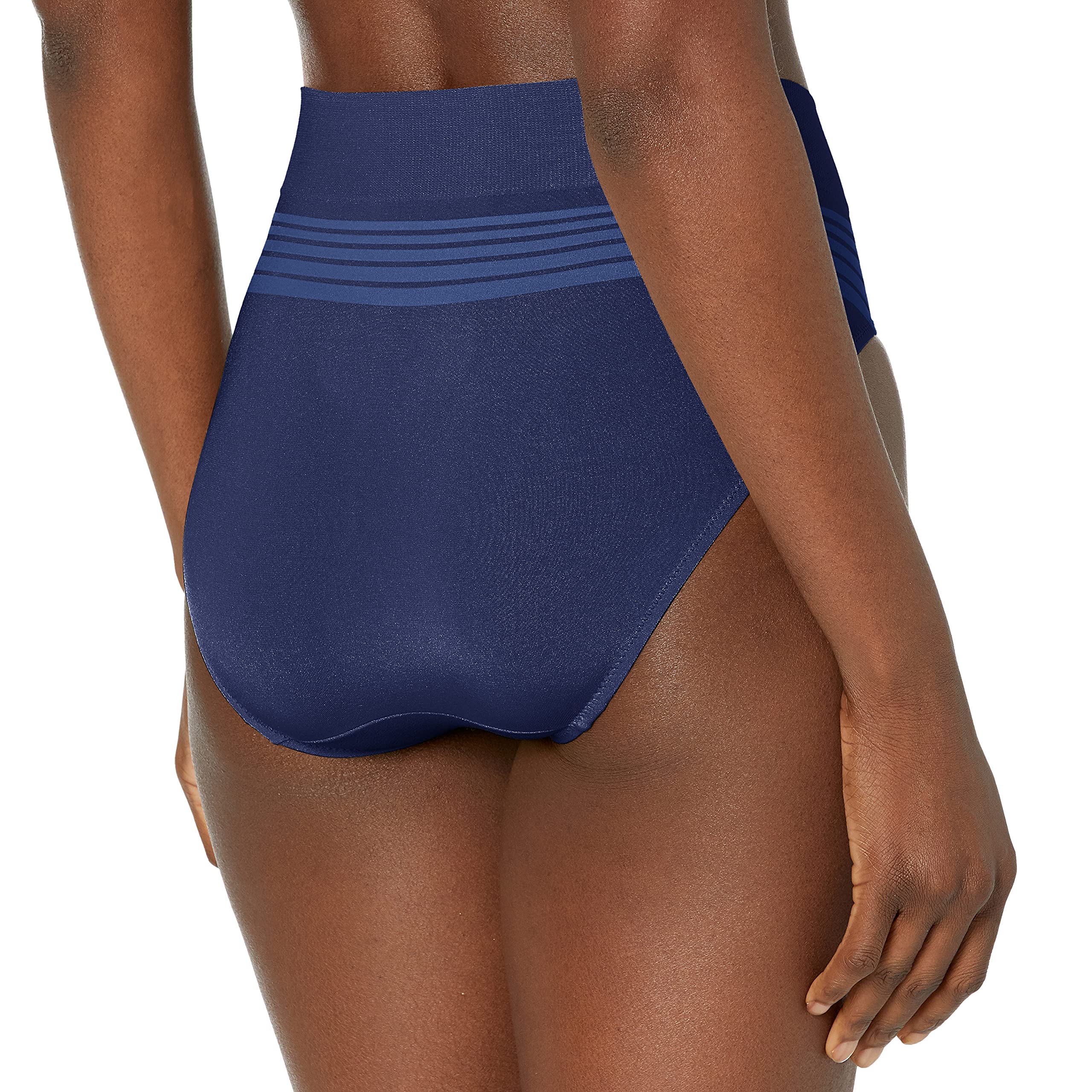Warner's womens No Pinching No Problems Seamless Panty briefs underwear, Navy Ink, Large US