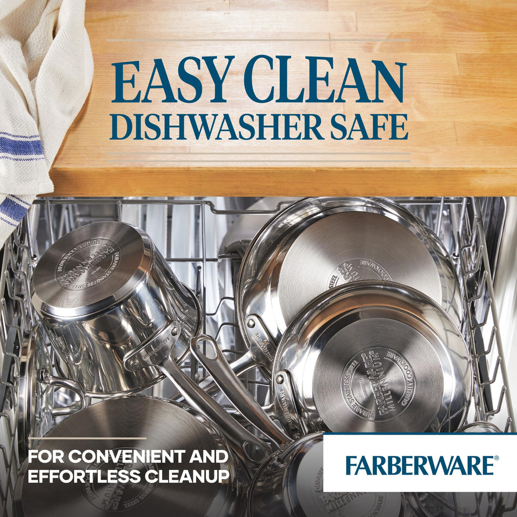 Farberware Millennium Stainless Steel 10-Piece Cookware Set