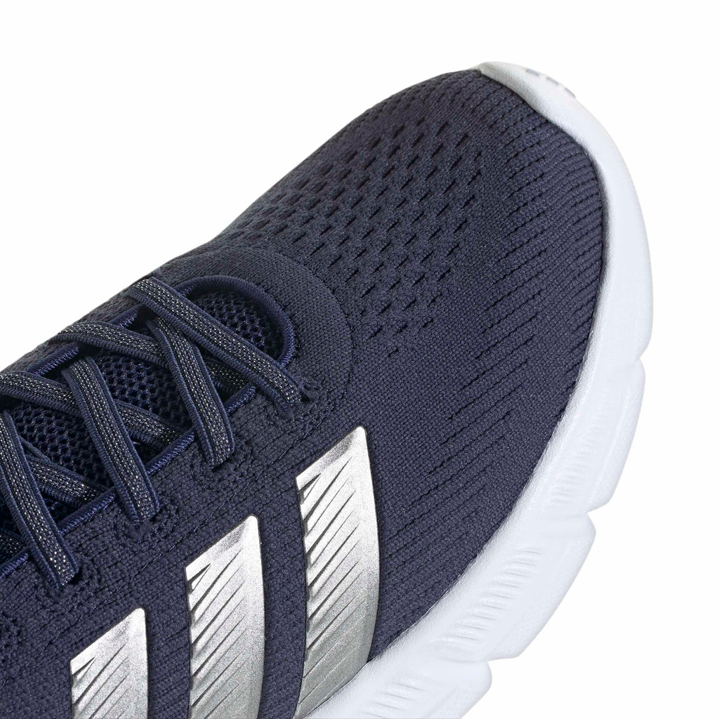 adidas Women's Cloudfoam Flex - Slounge, Dark Blue/Matte Silver/Bliss Lilac, 6.5