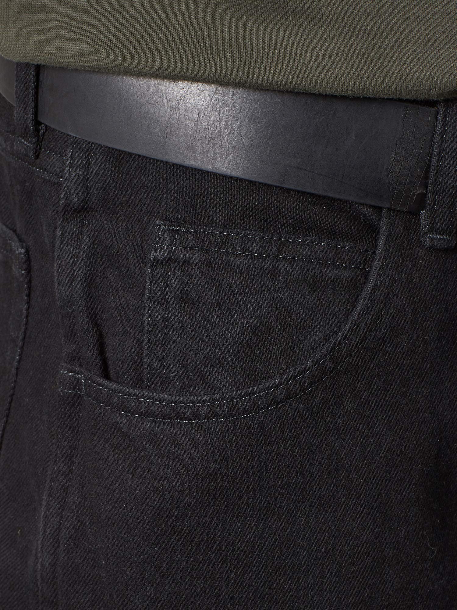 Classic Relaxed Fit, Black, 42W x 34L