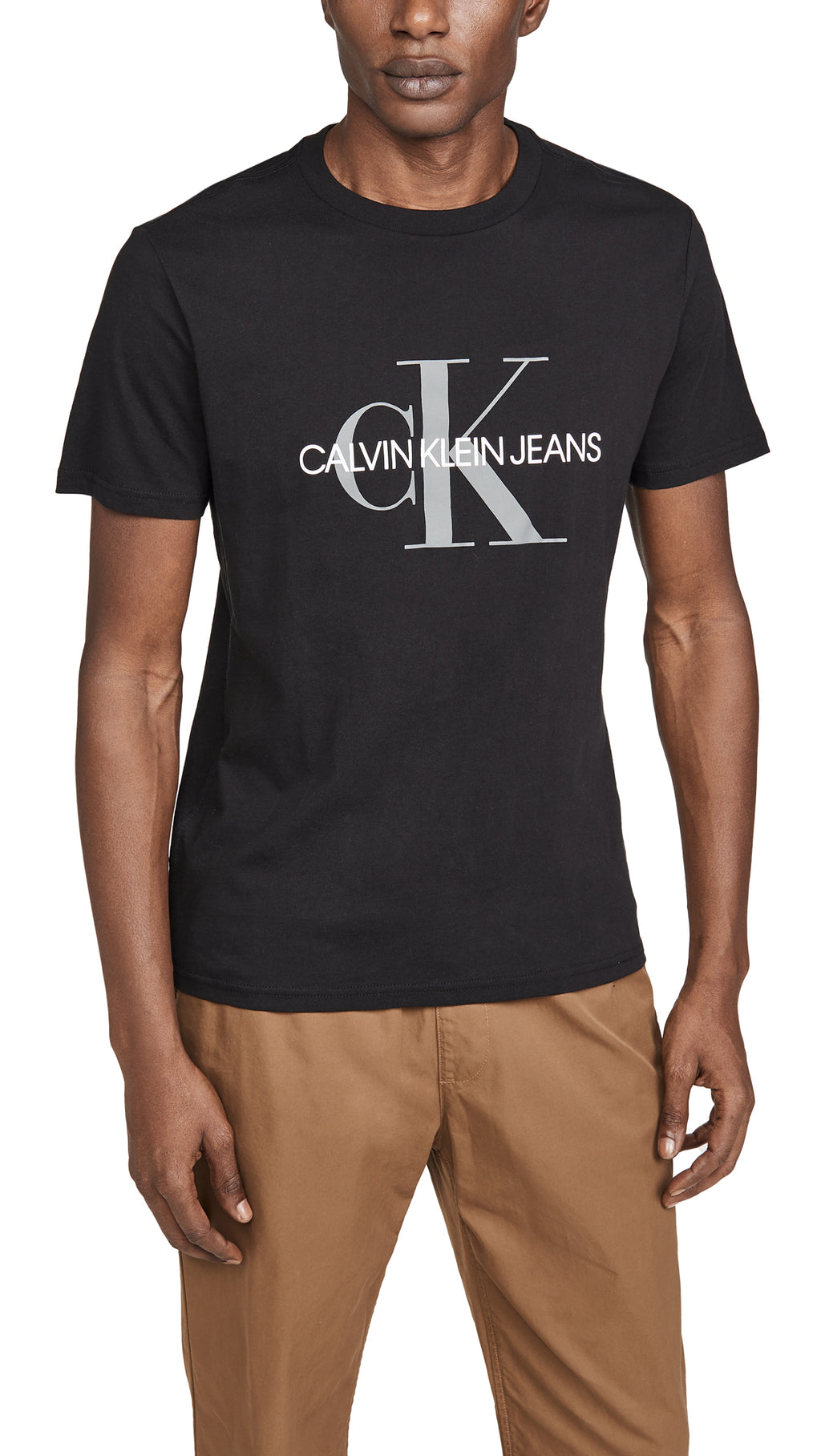 Calvin Klein Short Sleeve Monogram Logo T-Shirt