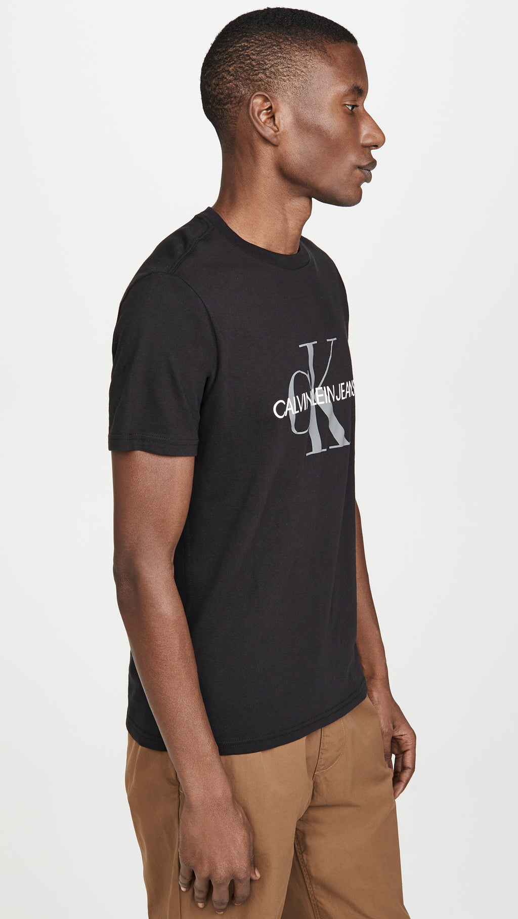 Calvin Klein Short Sleeve Monogram Logo T-Shirt