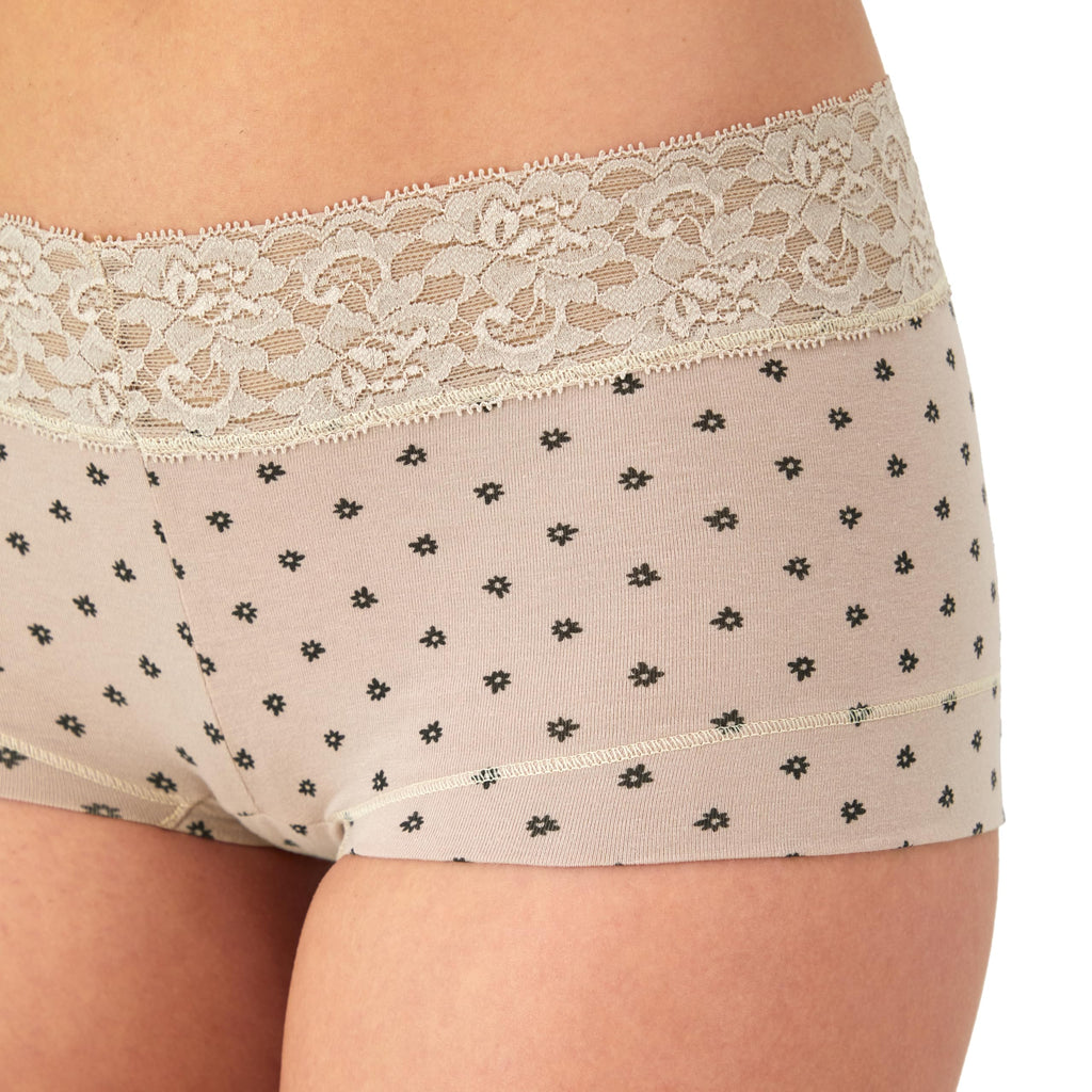 Maidenform Women's Underwear Boy Shorts Pack, 3-Pack, Stretch Cotton Underwear Women Pack, Comfy Boy short Panties for Women