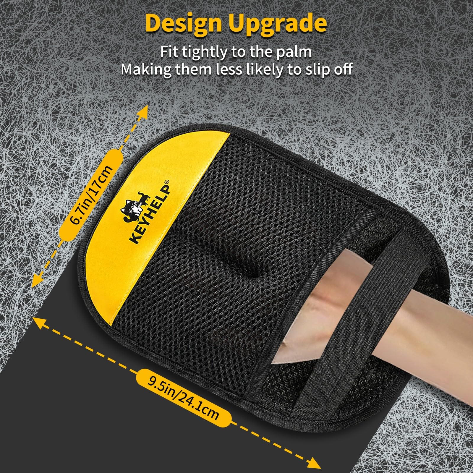 KEYHELP Pet Hair Removal Glove for Dogs & Cats, Newly Upgraded Reusable Electrostatic Pet Hair Glove, Pet Hair Remover Tool for Clothing, Couch, Bed, Carpet, Car Seat