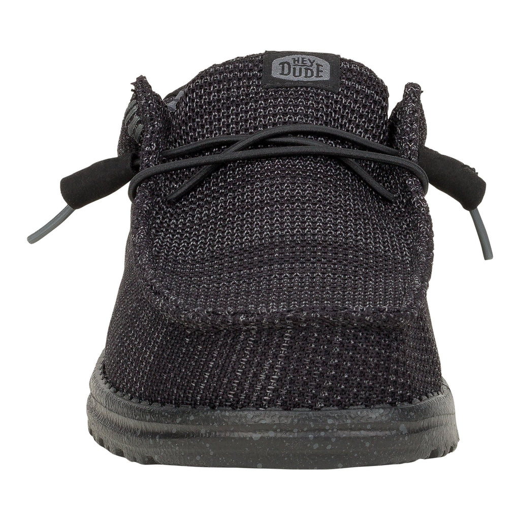 HEYDUDE Wally Stretch Sox Wide - Black