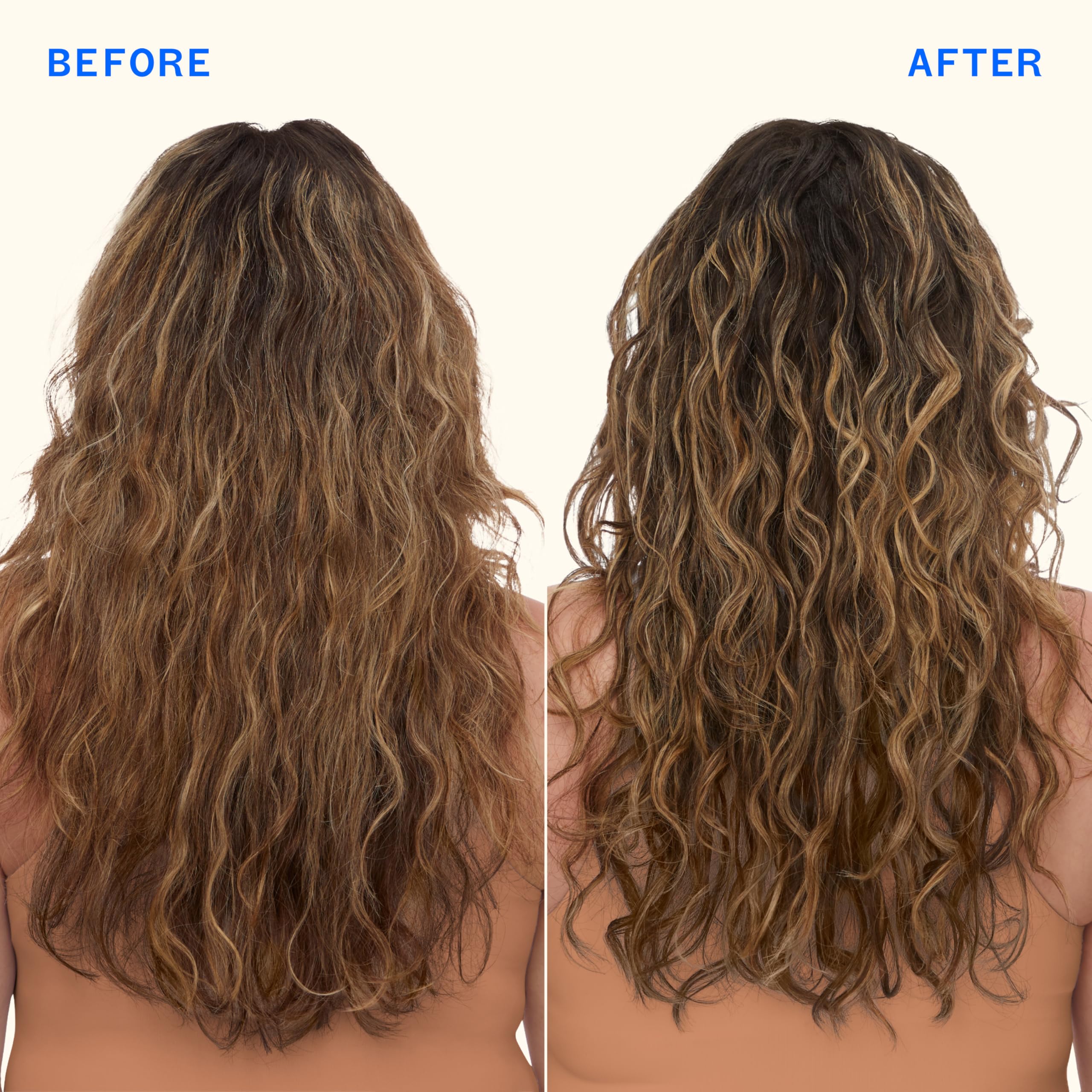 amika Hydro Rush Intense Moisture Leave-In Conditioner with Hyaluronic Acid, 60ml | for all hair types, long-lasting hydration, detangles and reduces frizz, travel size