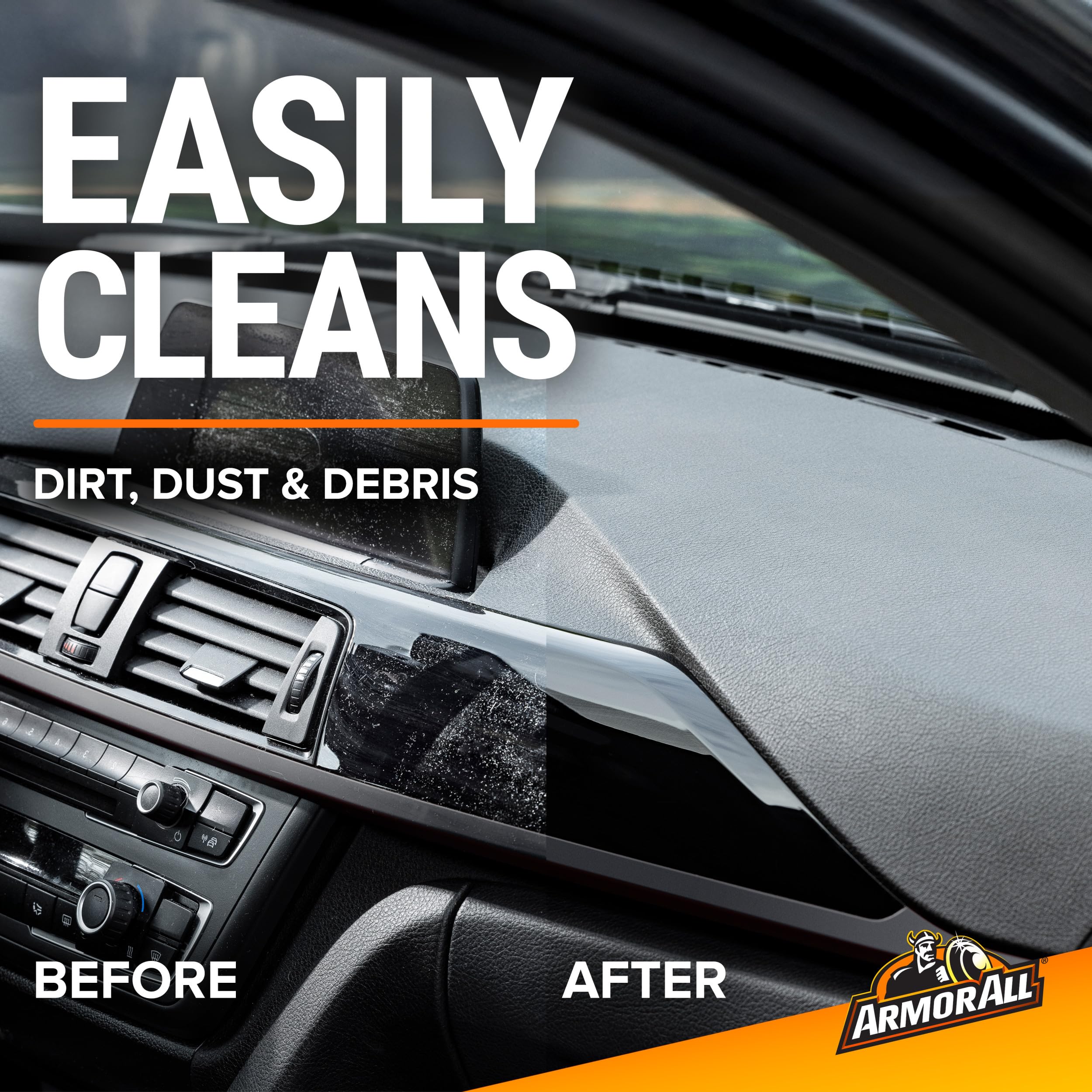 Armor All Original Protectant Wipes, Car Interior Cleaner Wipes with UV Protection to Fight Cracking & Fading, 30 Count
