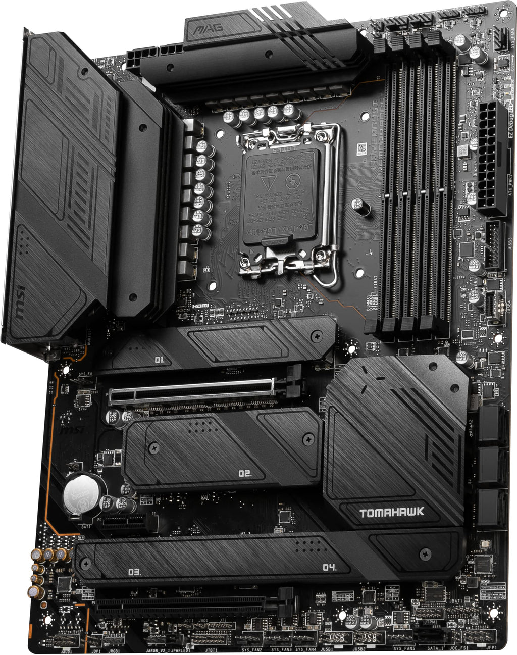 MSI MAG Z790 Tomahawk WiFi Computer Gaming Motherboard (Supports 12th/13th Gen Intel Processors, LGA 1700, DDR5, PCIe 5.0, M.2, USB 3.2 Gen2, Wi-Fi 6E, ATX) Intel Gaming PC Motherboards (Renewed)