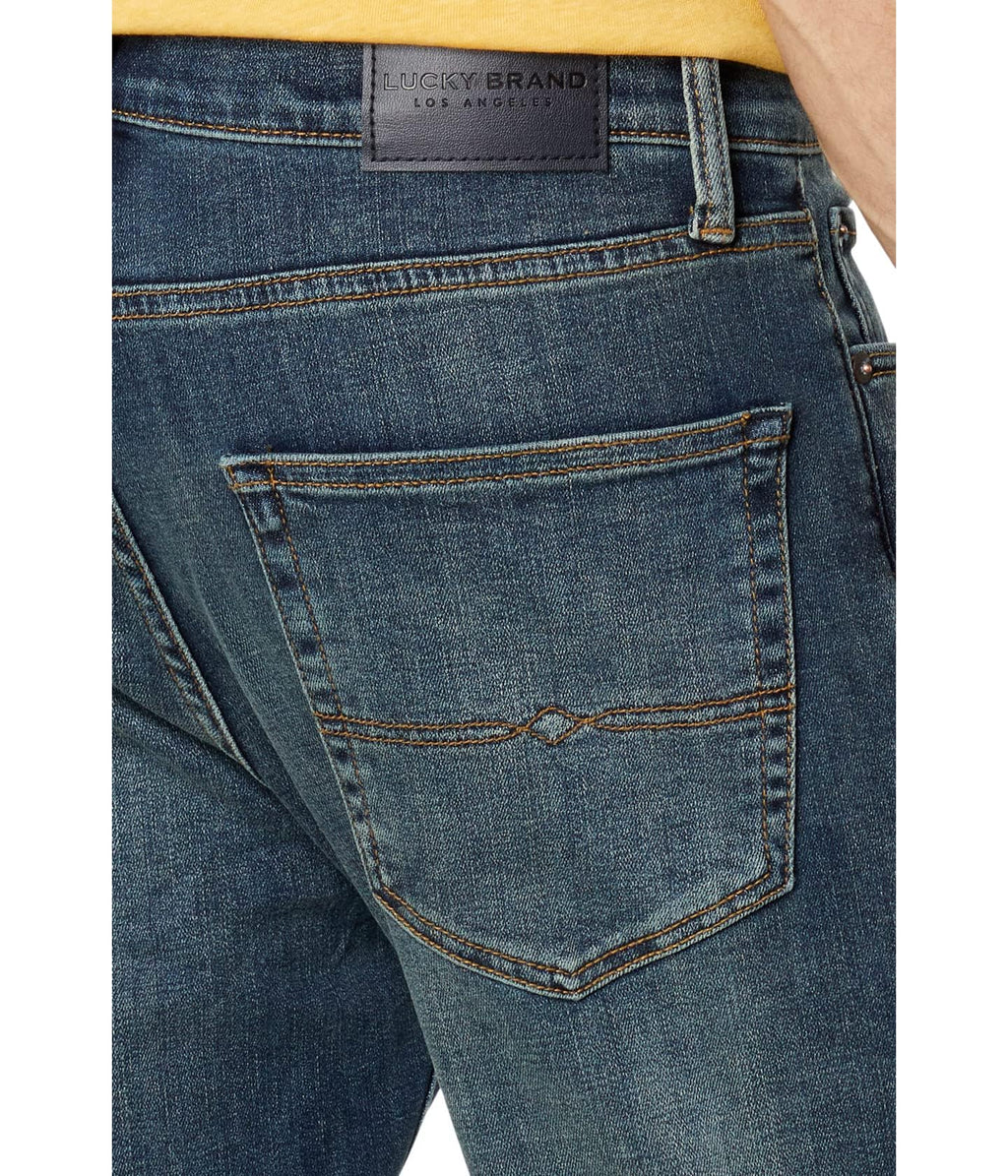 Lucky Brand Men's 410 Athletic Straight Coolmax Stretch Jean, MCTR, 36W x 34L