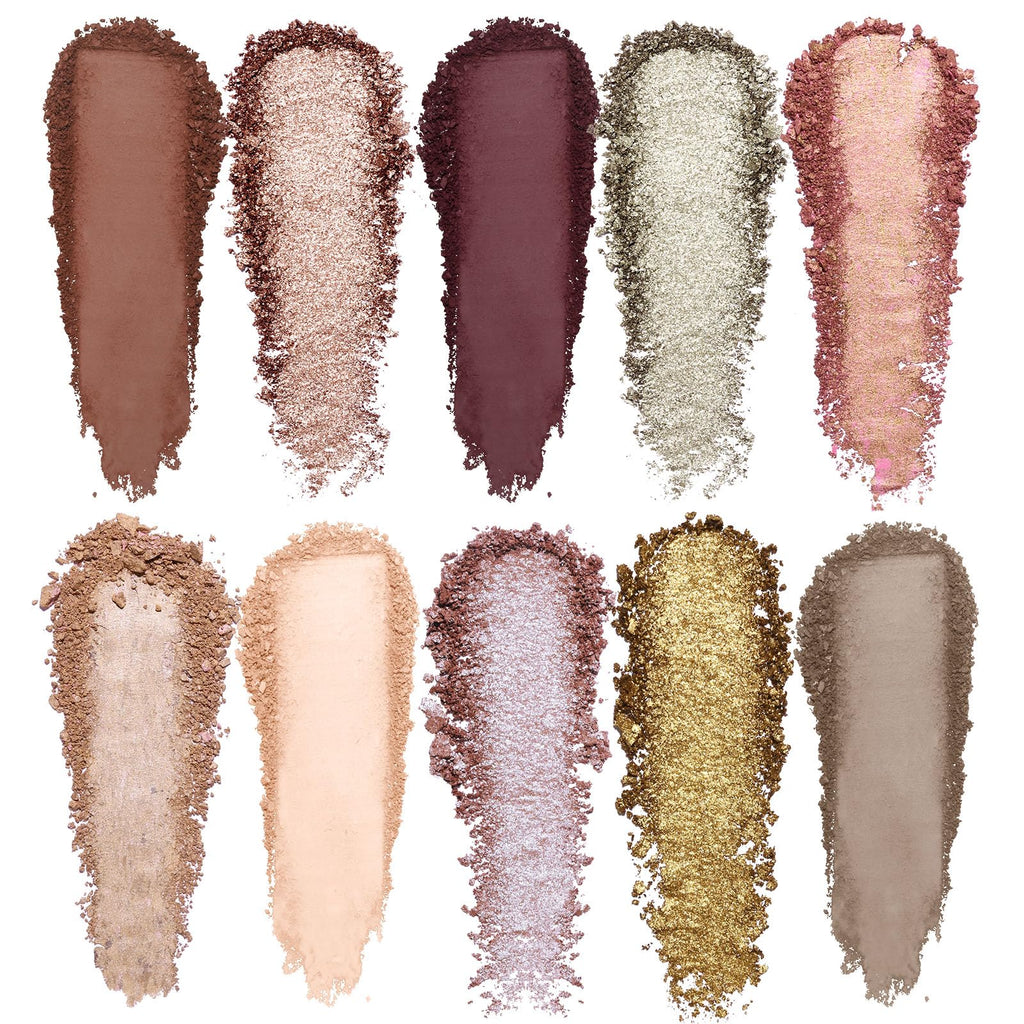 UCANBE All in One Baked Makeup Palette – Eyeshadow, Blush & Bronzer Face Kit, Neutral Pigmented Colors, Travel Size Compact, Full Face Makeup Gift Set for Women
