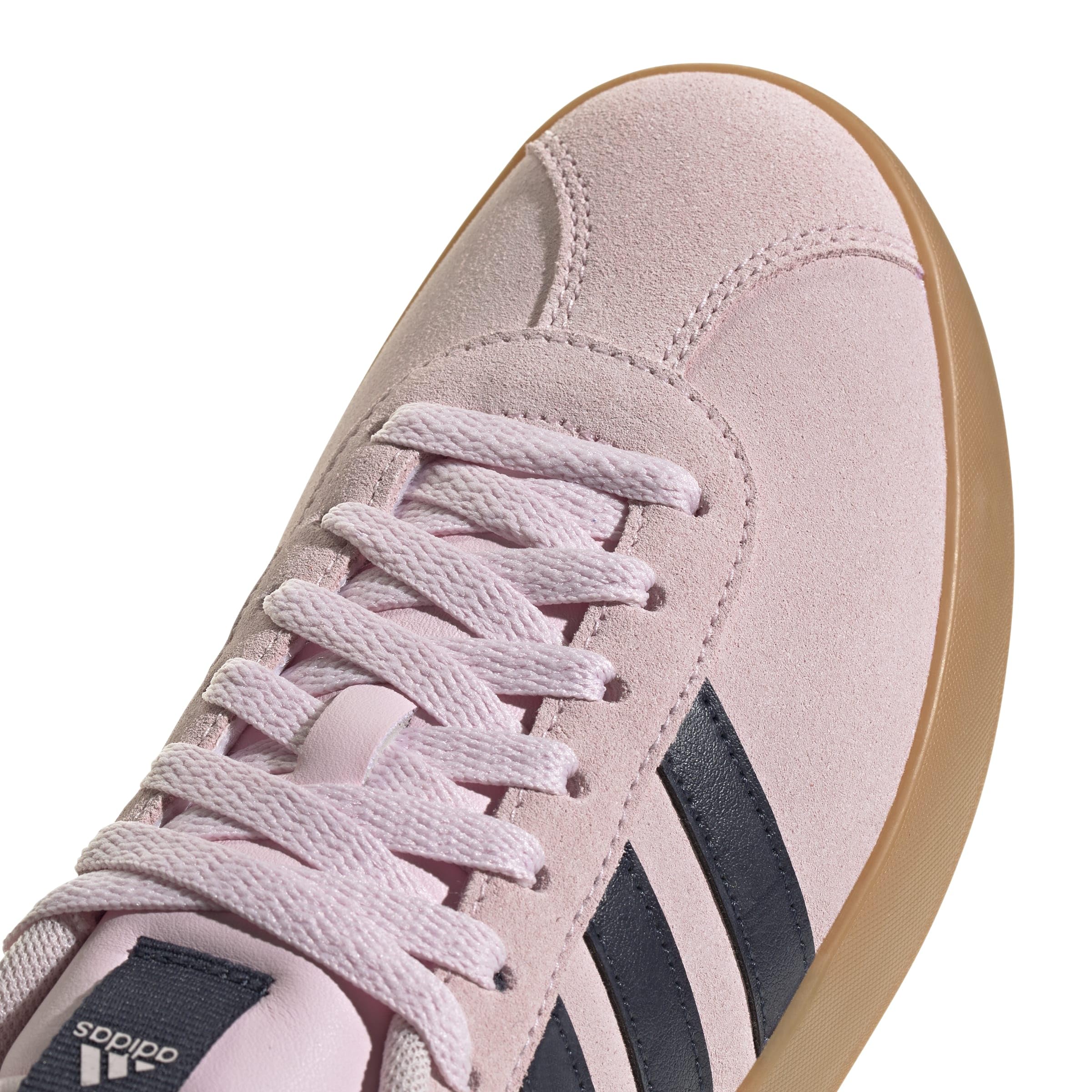 Adidas Womens VL Court 3.0 Sportswear, Clear Pink/Ink/Gum, 9.5