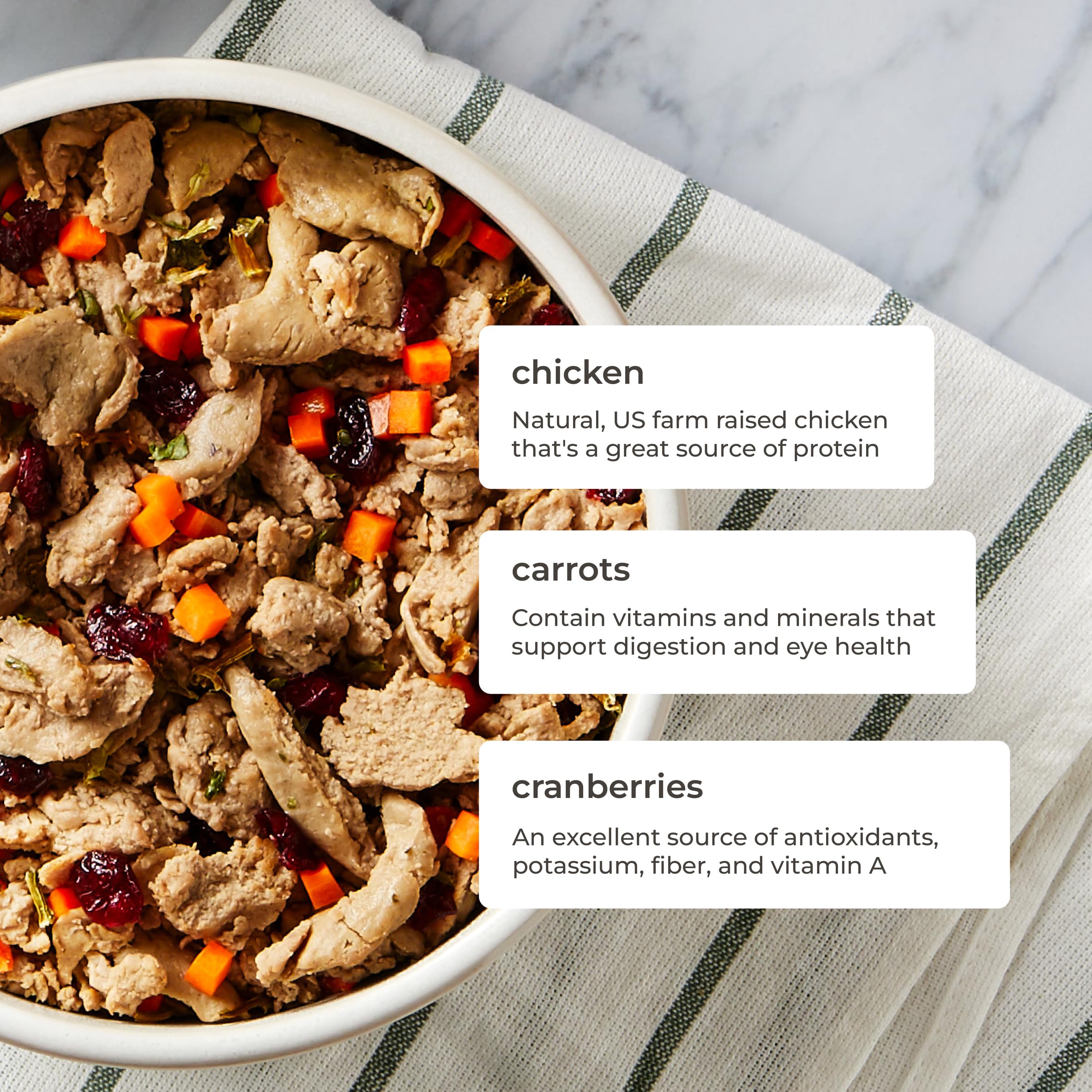 Freshpet Fresh From the Kitchen, Healthy & Natural Dog Food, Chicken Recipe, 1.75lb