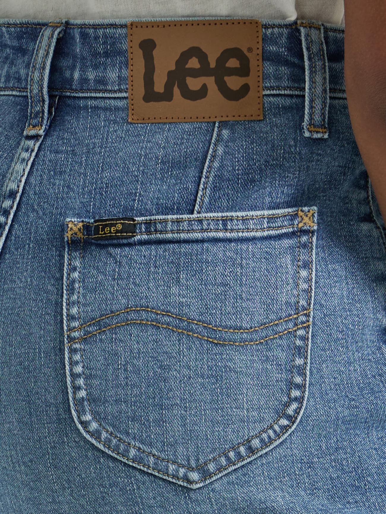Lee Women's Legendary High Rise Trouser Jean Elevated Retro 14 Long