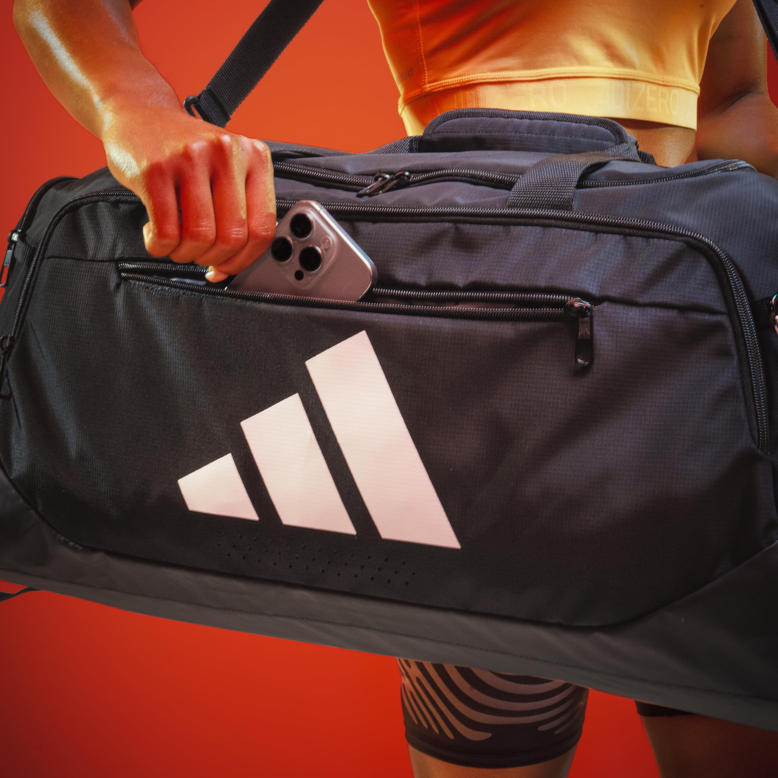 adidas Defender 5 Duffel Bag for Sports, Gym and Travel