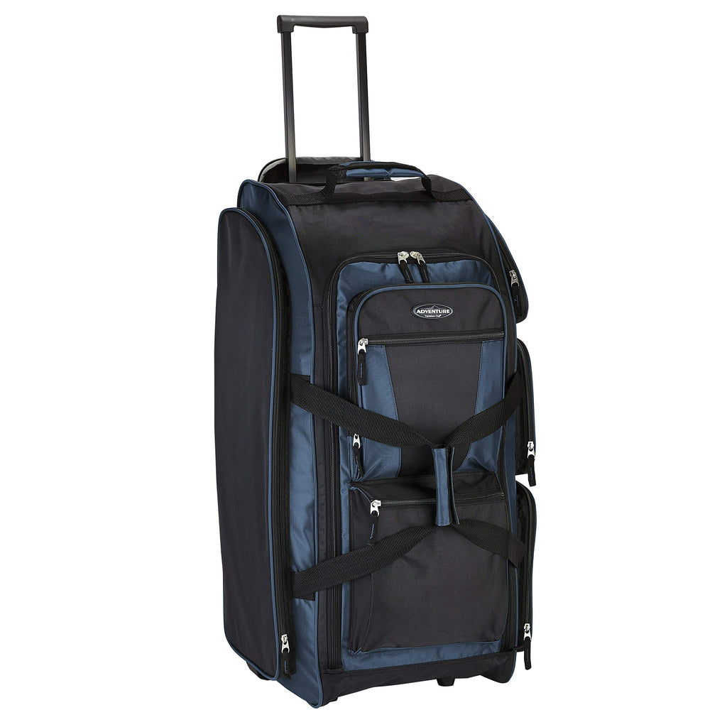Travelers Club 30" Xpedition Rolling Duffel Bag, Blue