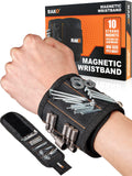 RAK Magnetic Wristband for Tools - Premium Tool Belt for Holding Screws, Bolts with Powerful Magnets, Birthday Gifts for Men, Cool Gadgets Stuff Gifts for Dad, Husband, Grandpa, Handyman, Him