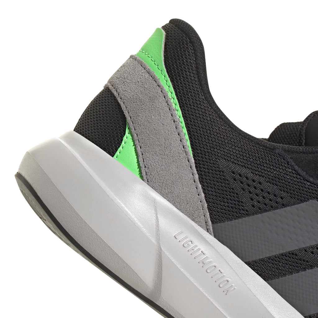 Adidas Men's Lightshift, Black/Grey/Lime Burst, 7.5