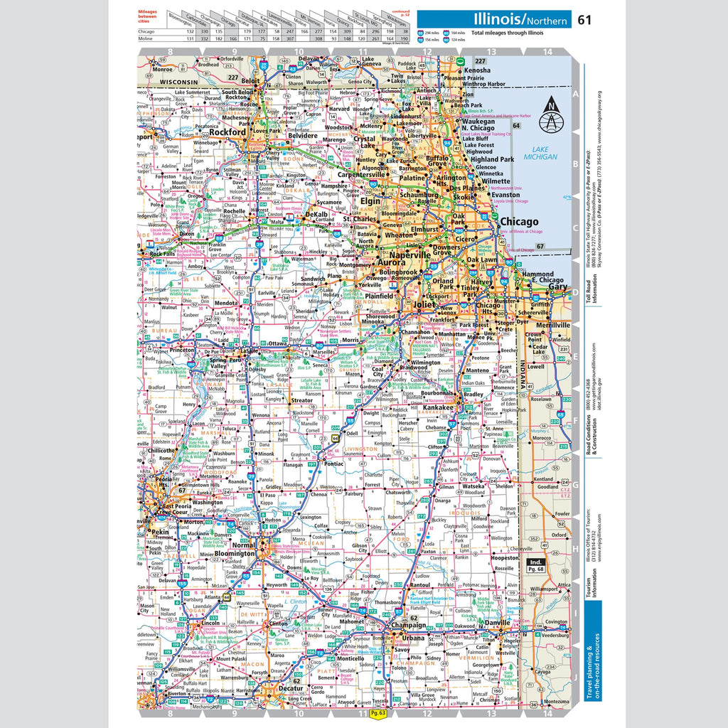 Rand McNally Road Atlas Large Scale 2026: United States, Canada, Mexico (Rand McNally Large Scale Road Atlas USA)