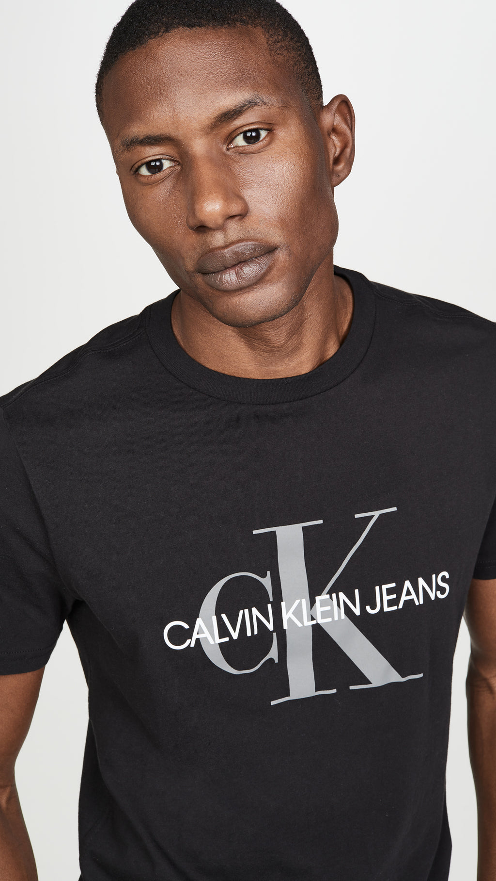 Calvin Klein Short Sleeve Monogram Logo T-Shirt