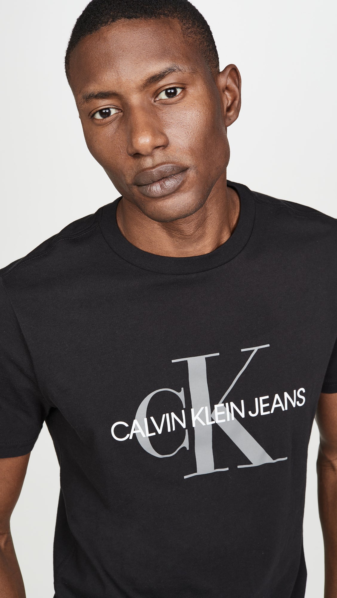 Calvin Klein Short Sleeve Monogram Logo T-Shirt