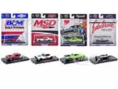 ""Auto-Drivers"" Set of 4 pieces in Blister Packs Release 121 Limited Edition to 9450 pieces Worldwide 1/64 Diecast Model Cars by M2 Machines