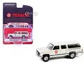 1990 Chevrolet Suburban ""Texaco"" Cream and White ""Texaco Special Edition"" Series 1 1/64 Diecast Model Car by Greenlight