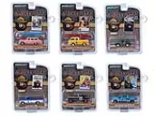 ""Smokey Bear"" Set of 6 Cars Series 4 1/64 Diecast Model Cars by Greenlight