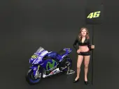 Paddock Girl Figure For 124 Scale Models by American Diorama