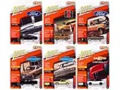 ""Classic Gold Collection"" 2022 Set B of 6 Cars Release 1 1/64 Diecast Model Cars by Johnny Lightning