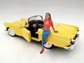 ""Hanging Out"" Wendy Figurine for 1/18 Scale Models by American Diorama
