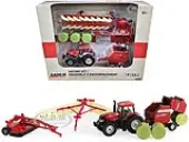 Case IH Haying Set of 5 pieces ""Case IH Agriculture"" 1/64 Diecast Models by ERTL TOMY