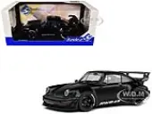 2016 RWB Bodykit ""Darth Vader"" Matt Black 1/18 Diecast Model Car by Solido