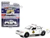 1998 Ford Crown Victoria Police Interceptor White ""United States Secret Service Police"" Washington DC ""Hot Pursuit"" Special Edition 1/64 Diecast Mode