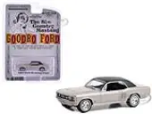 1967 Ford Mustang Coupe ""She Country Special - Bill Goodro Ford Denver Colorado"" Autumn Smoke with Black Top ""Hobby Exclusive"" Series 1/64 Diecast Mo