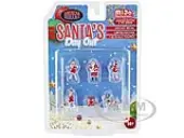 ""Santas Day Out"" 6 piece Diecast Set (1 Man 2 Women 1 Reindeer 1 Present Figures and Accessories) Limited Edition to 4800 pieces Worldwide 1/64 Scale