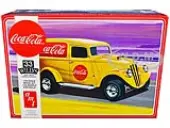 Skill 2 Model Kit 1933 Willys Panel Truck ""Coca-Cola"" 1/25 Scale Model by AMT