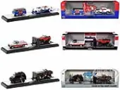 Auto Haulers Set of 3 Trucks Release 79 Limited Edition to 8000 pieces Worldwide 1/64 Diecast Models by M2 Machines